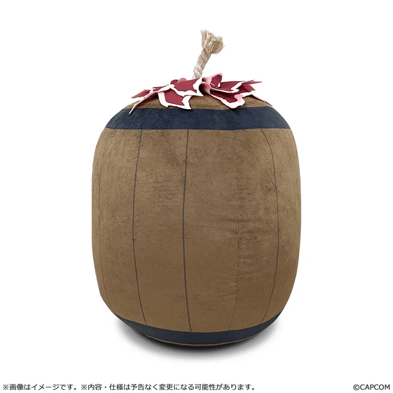 CAPCOM Monster Hunter Wilds Small Barrel "B" Plush - Monster Hunter