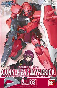 HG 1/100 #03 Gunner Zaku Warrior 3