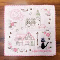 Marushin Jiji Pink Avenue Mini Towel - Kiki's Delivery Service - photo 1