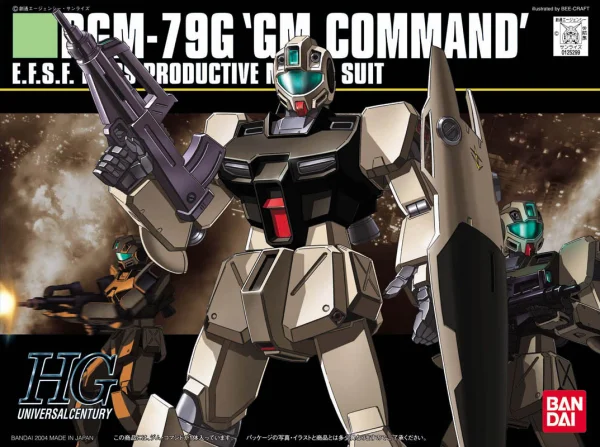BANDAI HOBBY HGUC 1/144 #46 RGM-79G GM Command Colony Use - Mobile Suit Gundam: OVAs and Side Stories