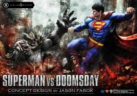 Prime 1 Studio Ultimate Museum Masterline Superman (Comics) Superman VS Doomsday (Concept By Jason Fabok) - DC Comics - photo 44