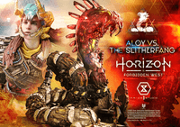 Ultimate Diorama Masterline Horizon Forbidden West Aloy vs. The Slitherfang  			 14