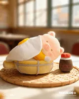 TOYZEROPLUS LuLu the Piggy Lu's Table - Claypot Rice Lu Plush - LuLu The Piggy - photo 3