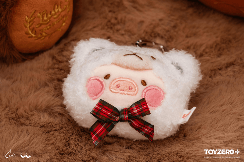 LuLu the Piggy - Teddy LuLu Multi-usage Keychain (White)
