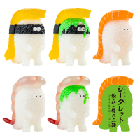 SUSHI MONSTER SUSHI-L.A. 1/1 SCALE (SUSHI SIZE) FIGURE COLLECTION 2 (BOX OF 6) 14