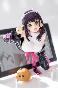 Hakoiri-musume 1/6 scaled pre-painted figure 『Nishiza-san』 illustrated by Nishizawa 5mm - Vtubers - photo 14