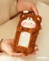 TOYZEROPLUS LuLu the Piggy Costume Series - Photocard Holder Keyring (Bear) - LuLu The Piggy - photo 1