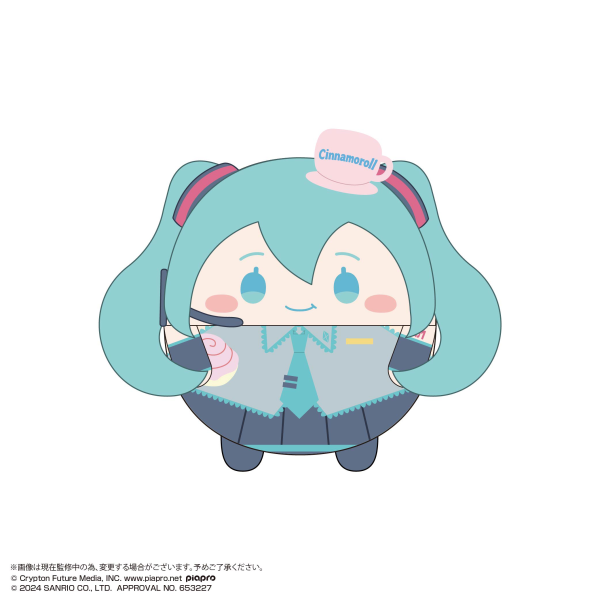 Hatsune miku×Cinnamoroll FUWA KORORIN Msize 2 (ITEM F)