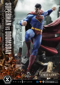 Prime 1 Studio Ultimate Museum Masterline Superman (Comics) Superman VS Doomsday (Concept By Jason Fabok) Deluxe Version - DC Comics - photo 90