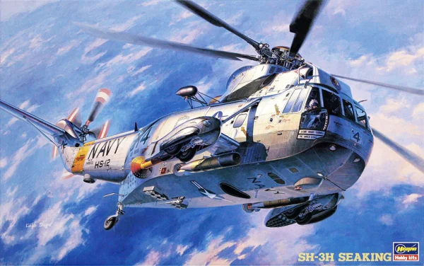 Hasegawa [PT1] 1:48 SH-3H SEAKING - Scale Kits