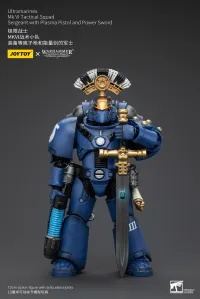 JOYTOY Ultramarines MK VI Tactical Squad Sergeant with Plasma Pistol and Power Sword - Warhammer 40K - photo 1