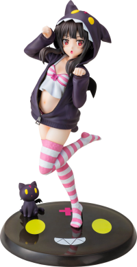 CAworks KONO SUBARASHII SEKAI NI SYUKUFUKU WO! Megumin Hoodie☆Look Chomusuke ver. 2