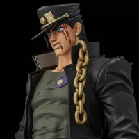 Sen-ti-nel Anime "JoJo's Bizarre Adventure: Stardust Crusaders" FIGURE MUSEUM  Jotaro Kujo 1/8 Scale Figure		 - JoJo's Bizarre Adventure - photo 8
