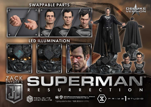 Real Elite Masterline Justice League (Film) Superman "Resurrection" Zack Snyder's Justice League Deluxe Version