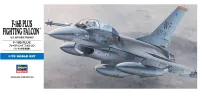 Hasegawa [D14] 1:72 F-16B PLUS FIGHTING FALCON - Scale Kits - photo 1