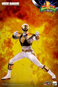 threezero Mighty Morphin Power Rangers - FigZero 1/6 White Ranger - Power Rangers - photo 10