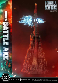 Life Size Bust Godzilla vs Kong (Film) Kong's Battle Axe 5