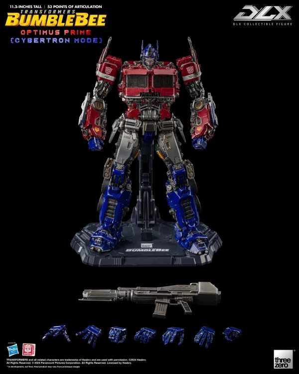 threezero Transformers: Bumblebee - DLX Optimus Prime - Transformers