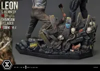 Prime 1 Studio Ultimate Premium Masterline Resident Evil 4 Leon S. Kennedy versus Chainsaw Villager - Video Games - photo 46