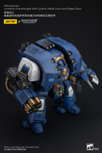 Ultramarines Leviathan Dreadnought with Cyclonic Melta Lance And Siege Claws 12