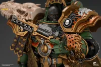 JOYTOY Salamanders Vulkan, Primarch of the XVlllth Legion with Dawnbringer, The Furnace's Heart and Dragon's Breath Gauntlet - Warhammer 40K - photo 12