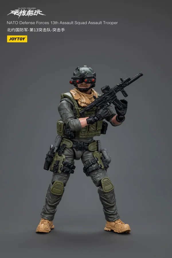 JOYTOY Nato Defense Forces 13Th Assault Squad Assault Trooper - JOYTOY Original Series