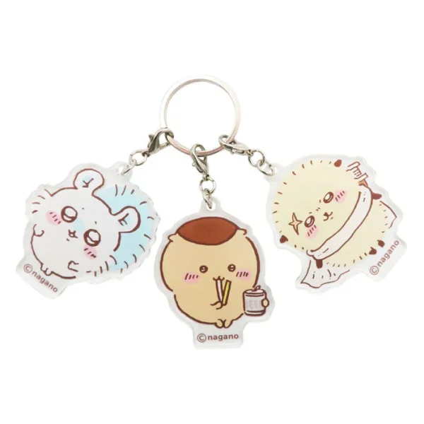 Marimo Craft 3parts Key Ring Chiikawa - Keychains & Straps