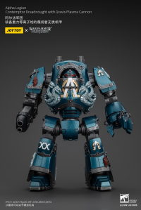 Alpha Legion Contemptor Dreadnought with Gravis Plasma Cannon 1
