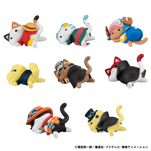 MEGA CAT PROJECT ONE PIECE Nyan Piece Nyan！Stickie！