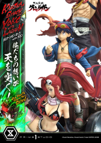Ultimate Premium Masterline Tengen Toppa Gurren Lagann Kamina, Simon & Yoko with Lagann "Our Hearts Pierce the Skies!" 41
