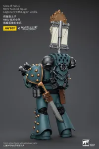 JOYTOY Sons of Horus MKIV Tactical Squad Legionary with Legion Vexilla - Warhammer 40K - photo 8