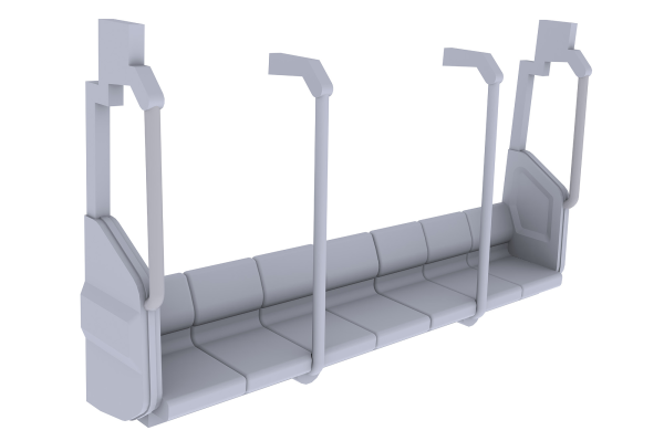 New model Long seat interior set
