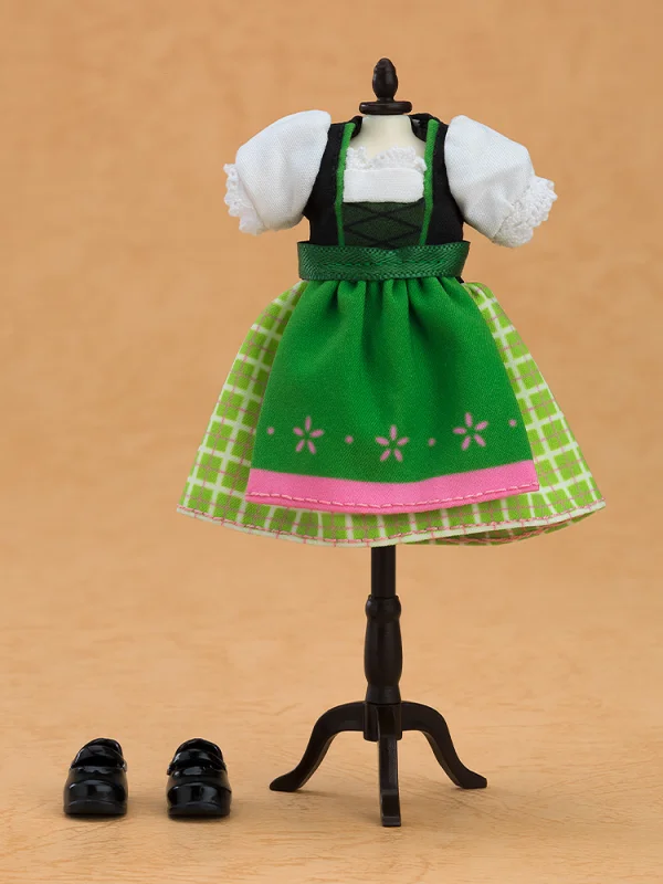 GOOD SMILE COMPANY Nendoroid Doll Outfit Set: World Tour Germany - Girl (Green) - Figure Accessories