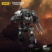 JOYTOY Raven Guard Contemptor Dreadnought with Gravis autocannon and Chainfist - Warhammer 40K - photo 11
