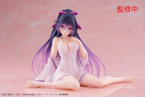 TAITO Date A Live V Desktop Cute Figure - Tohka Yatogami (Nightwear Ver.) - Date A Live