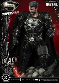Prime 1 Studio Museum Masterline Dark Nights: Metal (Comics) Superman Black Version - DC Comics - photo 49