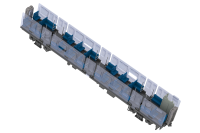 Semi-cross seat interior set A (blue) 11