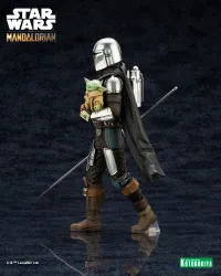 KOTOBUKIYA ARTFX+ MANDALORIAN & GROGU with Beskar Staff - Star Wars - photo 10