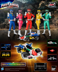 Power Rangers Turbo - FigZero 1/6 Turbo Power Rangers Pack 8