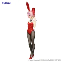 FuRyu Re:ZERO -Starting Life in Another World-　BiCute Bunnies Figure -Ram Red Color ver.- - Re:ZERO -Starting Life in Another World- - photo 1