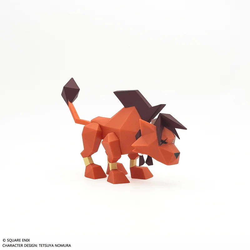SQUARE ENIX FINAL FANTASY VII  Polygon Soft Vinyl Figure  - RED XIII - Final Fantasy VII