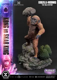 Prime 1 Studio Ultimate Diorama Masterline Godzilla x Kong: The New Empire (Film) Kong vs Skar King Bonus Version - Godzilla - photo 33