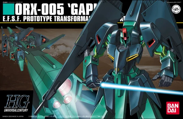 BANDAI HOBBY HGUC 1/144 #42 ORX-005 Gaplant - Mobile Suit Gundam Zeta