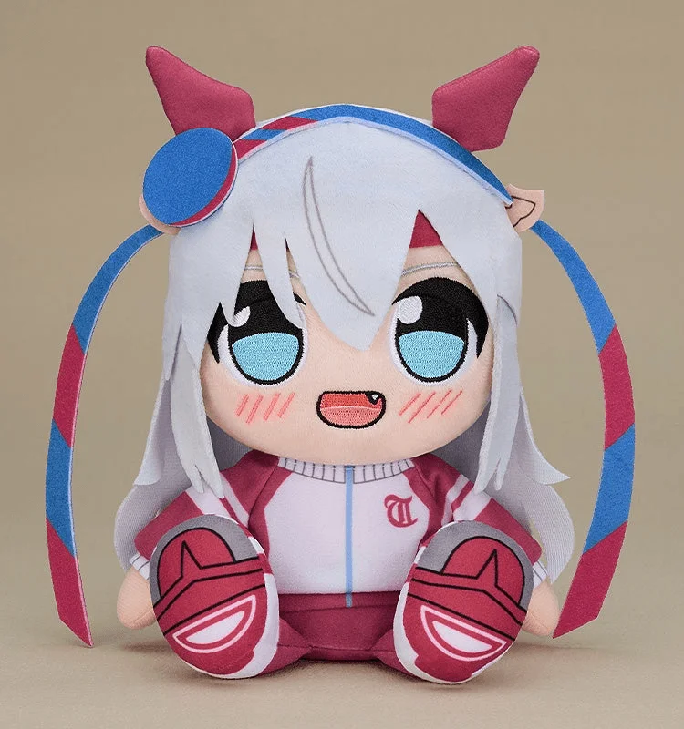 GOOD SMILE COMPANY Kuripan Plushie Tamamo Cross (Central Tracen Academy Tracksuit) - Umamusume: Pretty Derby