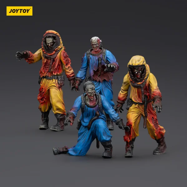 JOYTOY Dark Source Zombie Figure Biochemical Lab Team - Warhammer 40K
