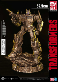 Premium Masterline Transformers: Generation 1 Optimus Prime Antique Gold Version 19