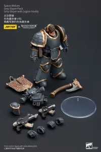 JOYTOY Space Wolves Grey Slayer Pack Grey Slayer With Legion Vexilla - Warhammer 40K - photo 7