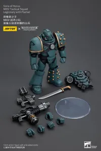 JOYTOY Sons of Horus MKIV Tactical Squad Legionary with Flamer - Warhammer 40K - photo 6