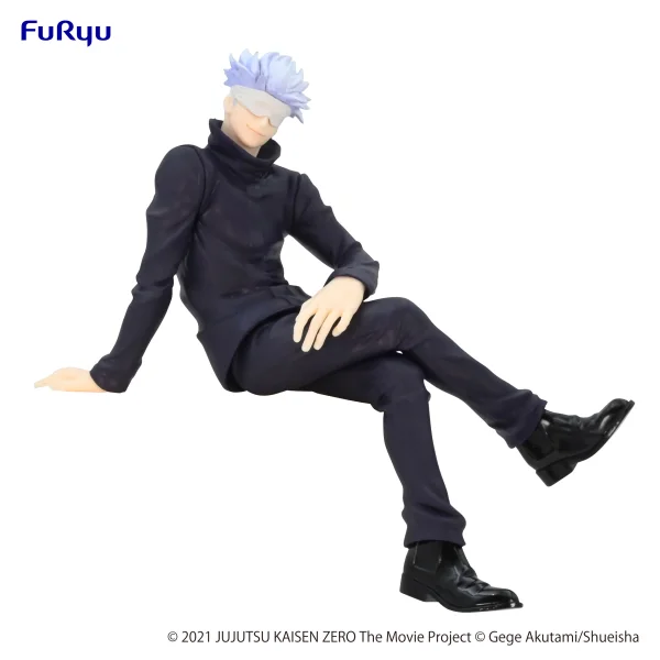 FuRyu Jujutsu Kaisen 0: The Movie　Noodle Stopper Figure -Satoru Gojo- - Jujutsu Kaisen