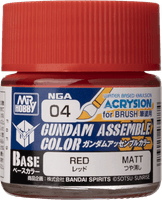 GUNDAM ASSEMBLE COLOR RED 1